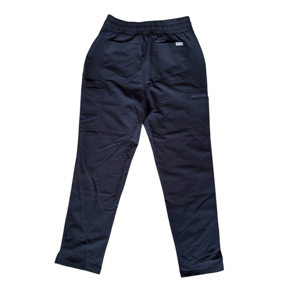 NWT Yola Black High Waisted Scrub Pants - Picture 3 of 5